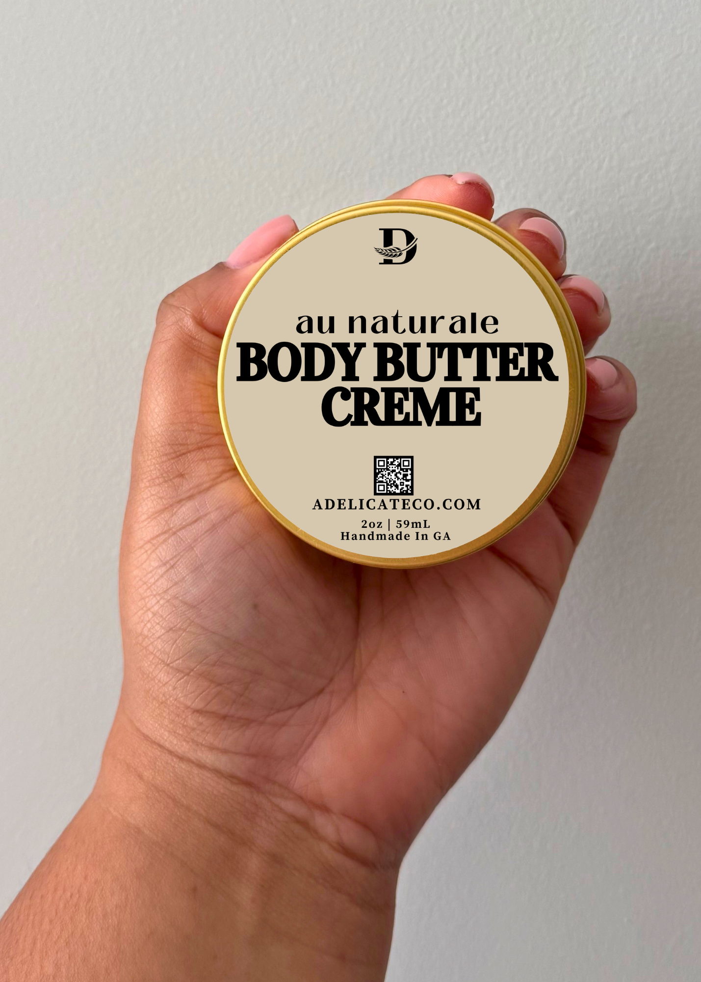 Au Naturale | Unscented | Body Butter Créme