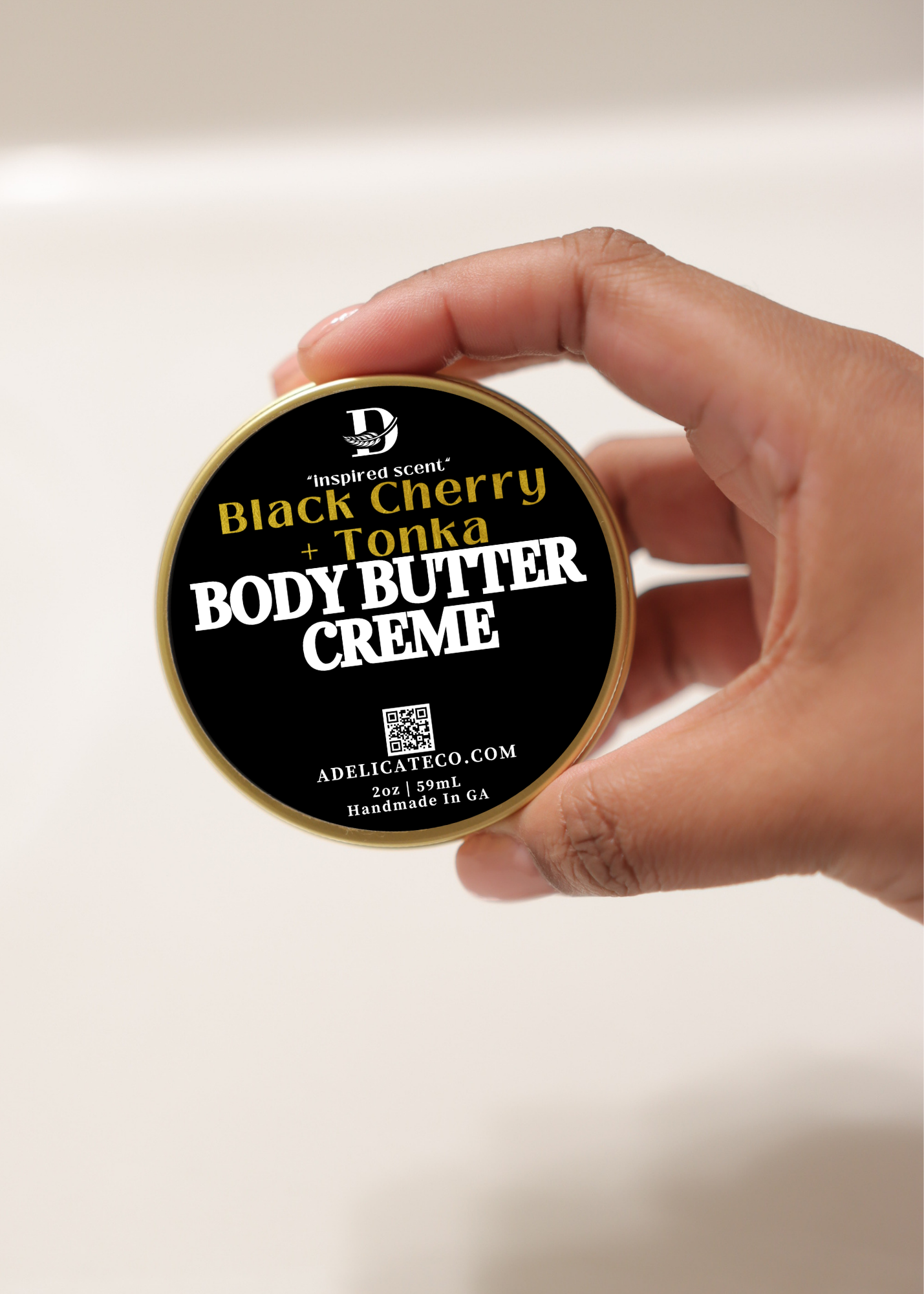 Black Cherry + Tonka | Designer Inspired Body Butter Créme