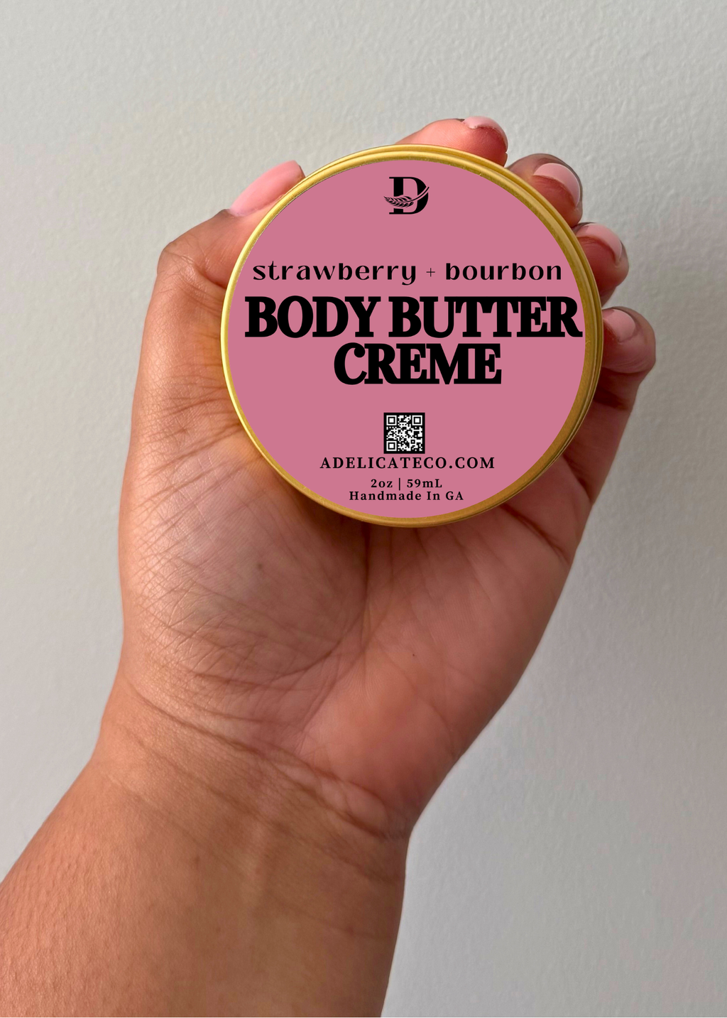 Strawberry + Bourbon | Body Butter Créme
