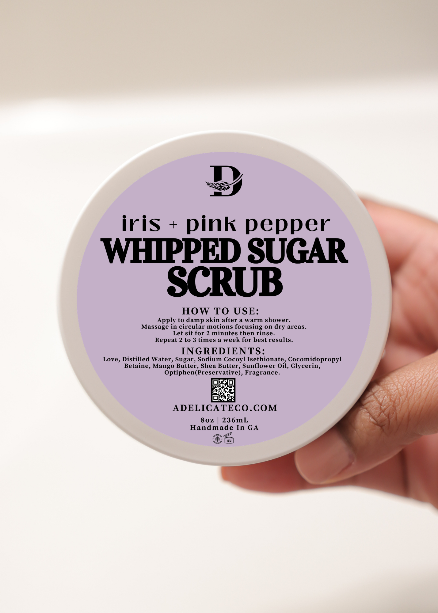 Whipped Sugar Scrub