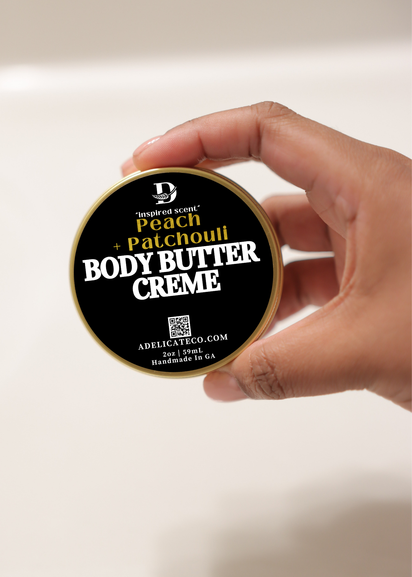 Peach + Patchouli | Designer Inspired Body Butter Créme