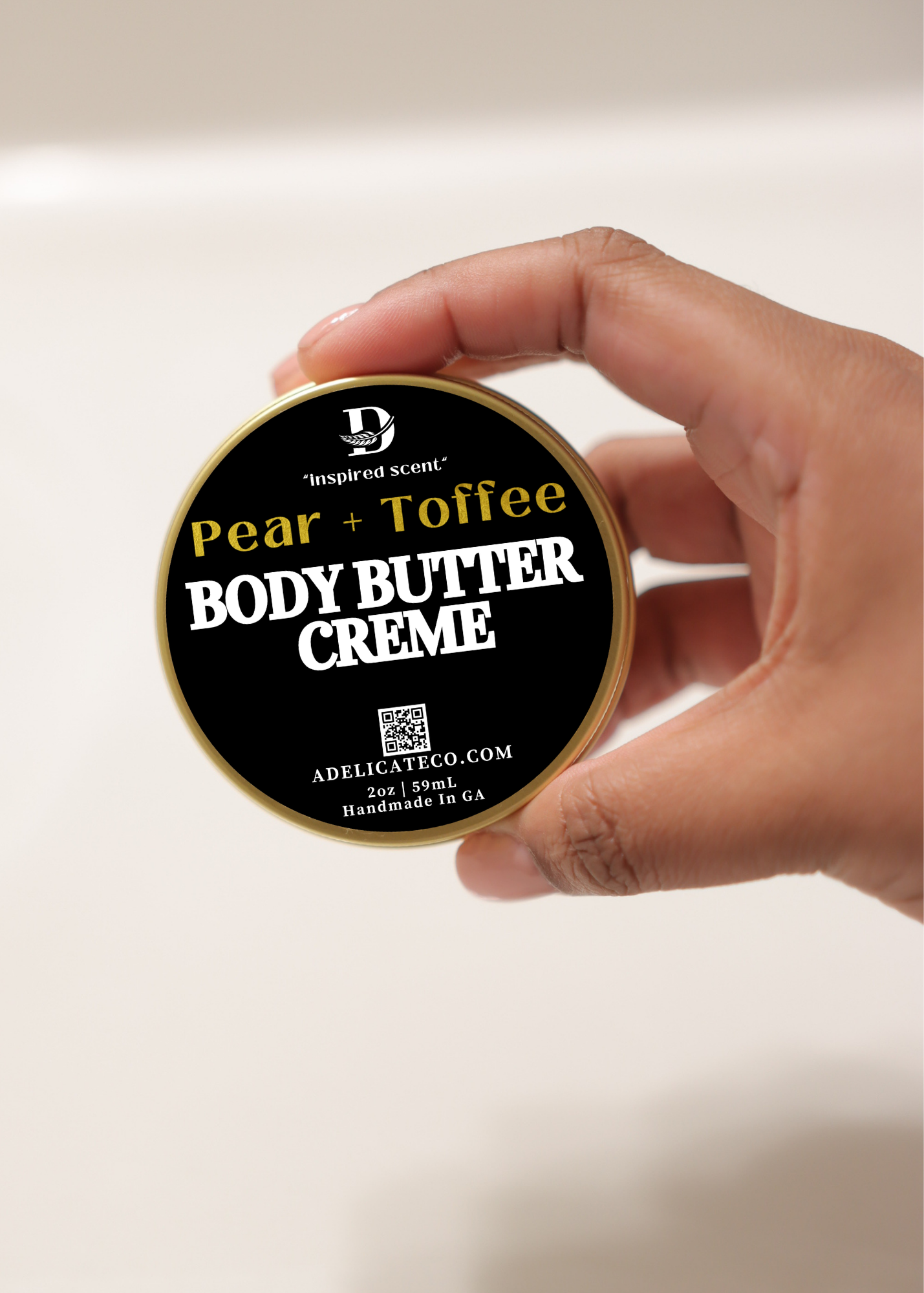 Pear + Toffee | Designer Inspired Body Butter Créme