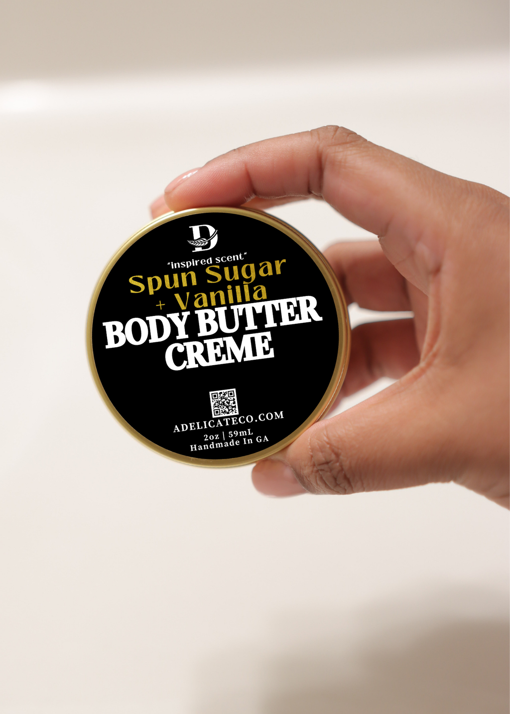 Spun Sugar + Vanilla | Designer Inspired Body Butter Créme
