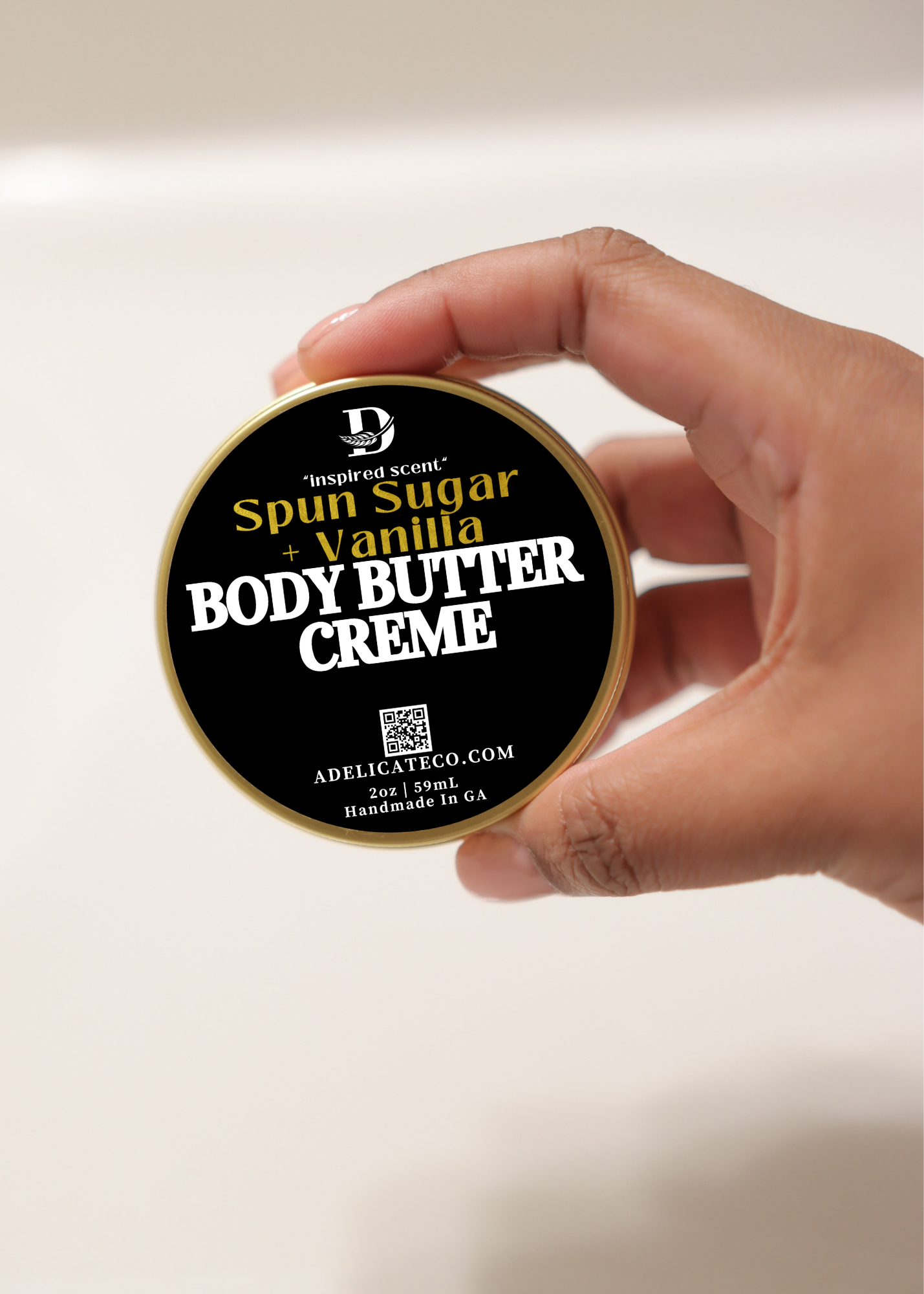 Spun Sugar + Vanilla | Designer Inspired Body Butter Créme