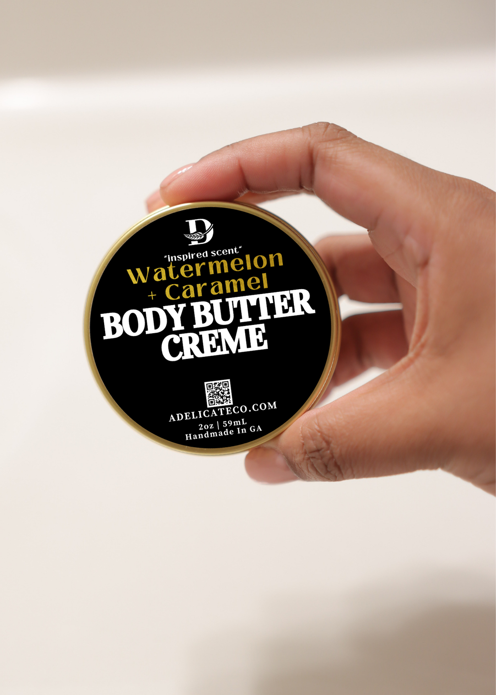 Watermelon + Caramel |  Designer Inspired Body Butter Créme